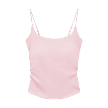 Square Neck Simple Camisole Top
