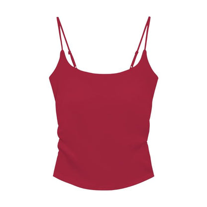 Square Neck Simple Camisole Top