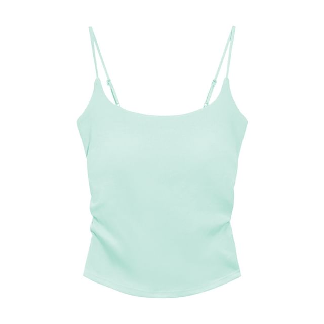 Square Neck Simple Camisole Top