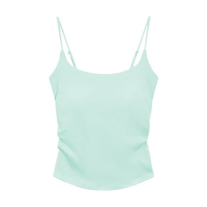 Square Neck Simple Camisole Top