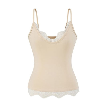 Lace Trim Camisole Top