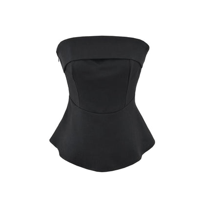 Flowy Strapless Tube Top
