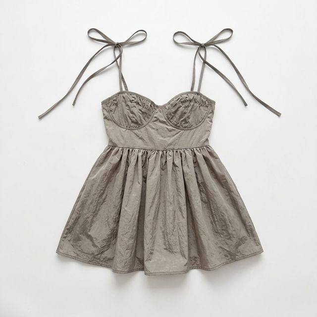 Plain Peplum Camisole Top