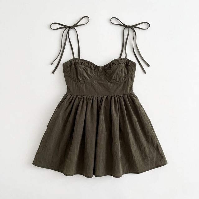 Plain Peplum Camisole Top