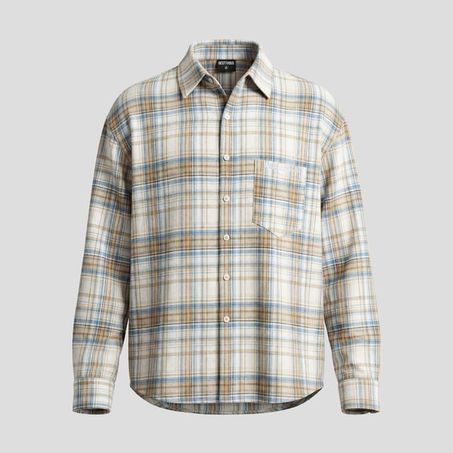Oversized Plaid Shirt