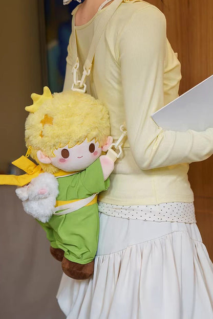 Emerald Cute Plush Lying Lolita Backpack - Little Prince
