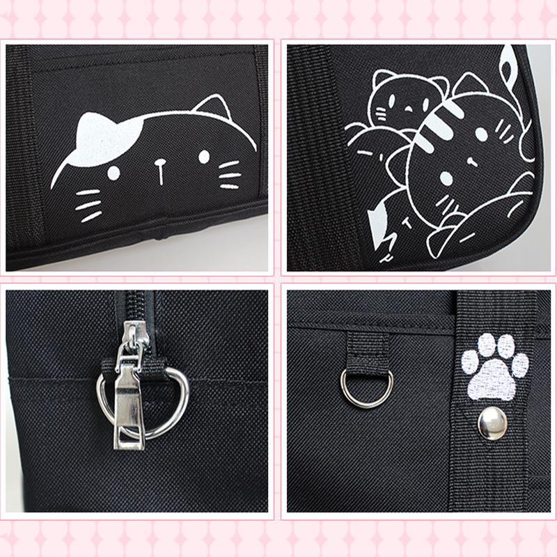 Sac à bandoulière pour uniforme de dessin animé Kawaii JK Cat