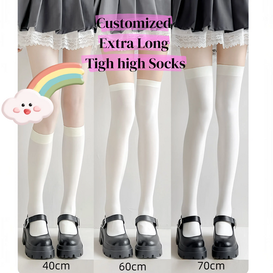 Customized Extra Long Tight High Socks
