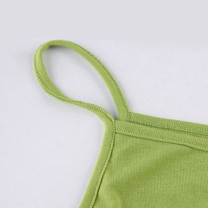 Oblique Colorblock Top Pocketed Pants Cargo Crop