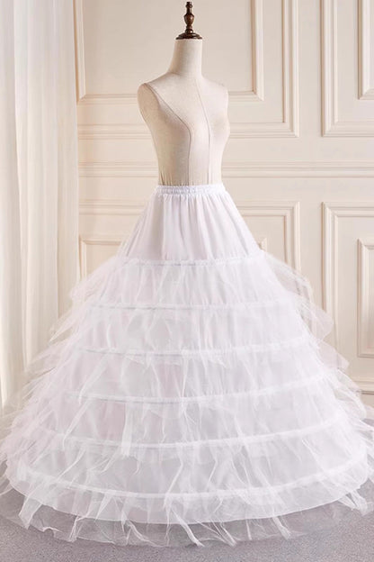 Ivory Multi-Tiered Fishbone Sweet Lolita Petticoat