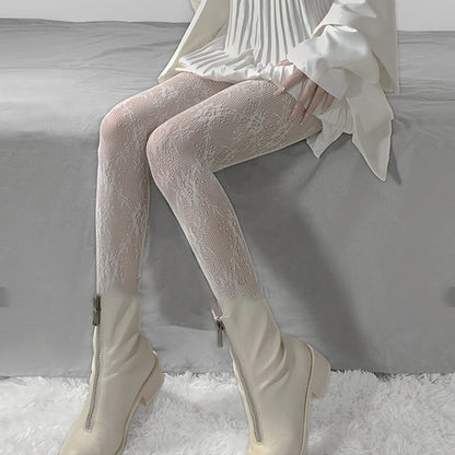 Ausgehöhlte Lolita Netzstrümpfe