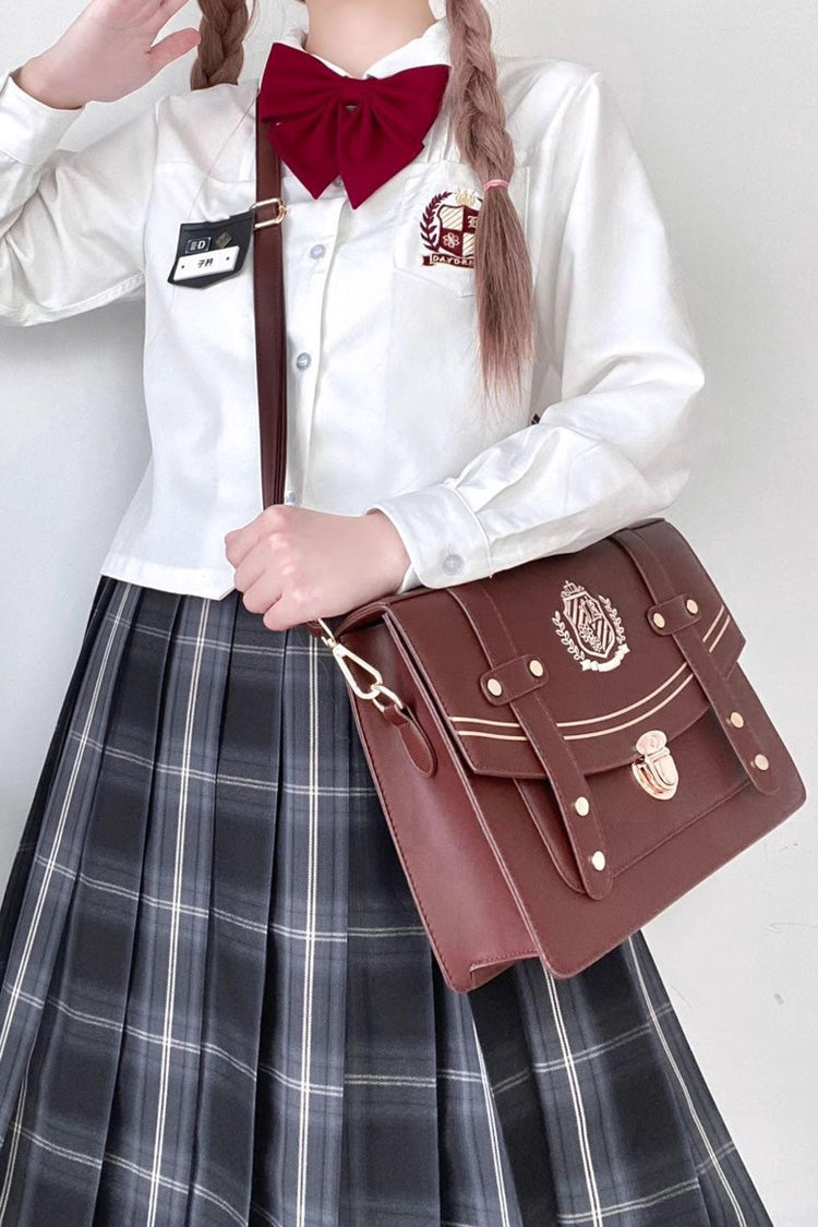 Cambridge University Sweet College Style Lolita Shoulder Bag in Two Colors
