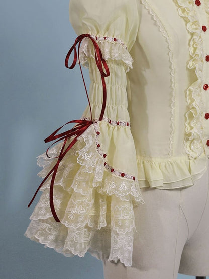 White / Pink / Yellow Detachable Sleeves