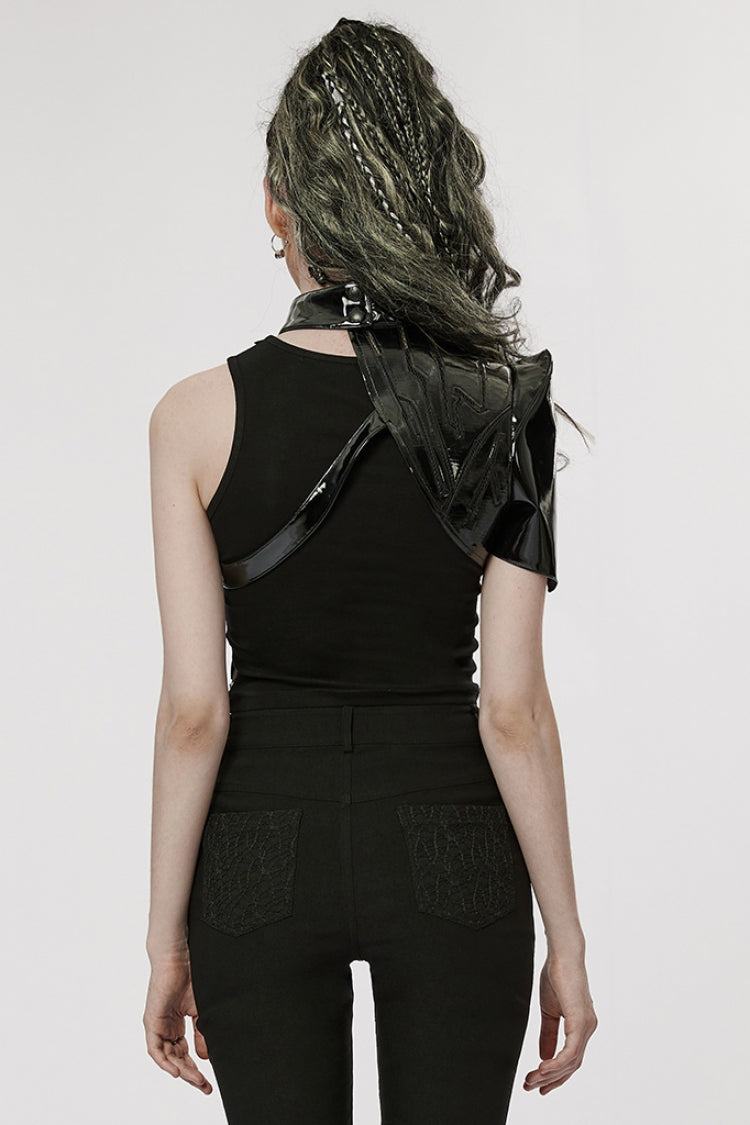 Women's Punk Patent Leather Body Harness