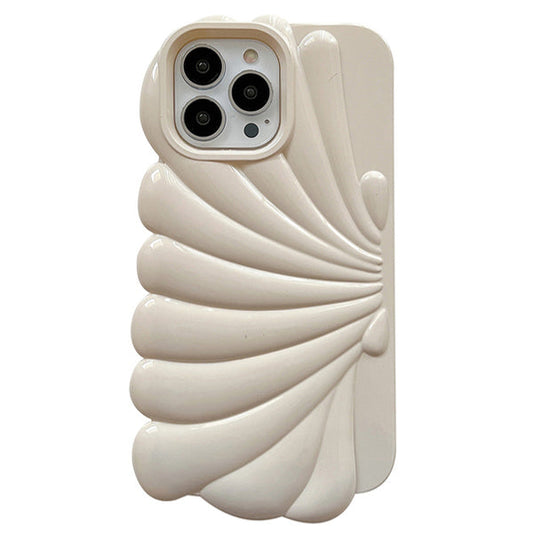 Coque iPhone élégante en coquillage