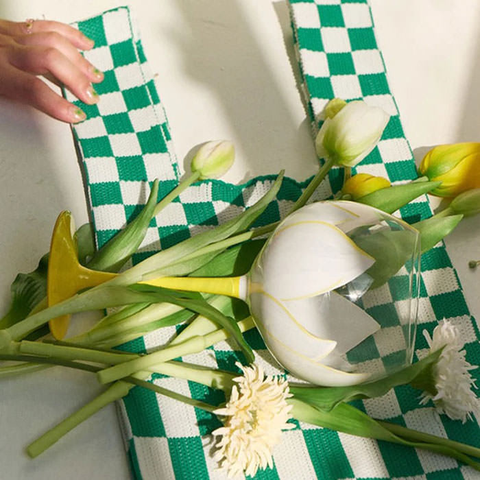 Verre de fleur de tulipe de beauté