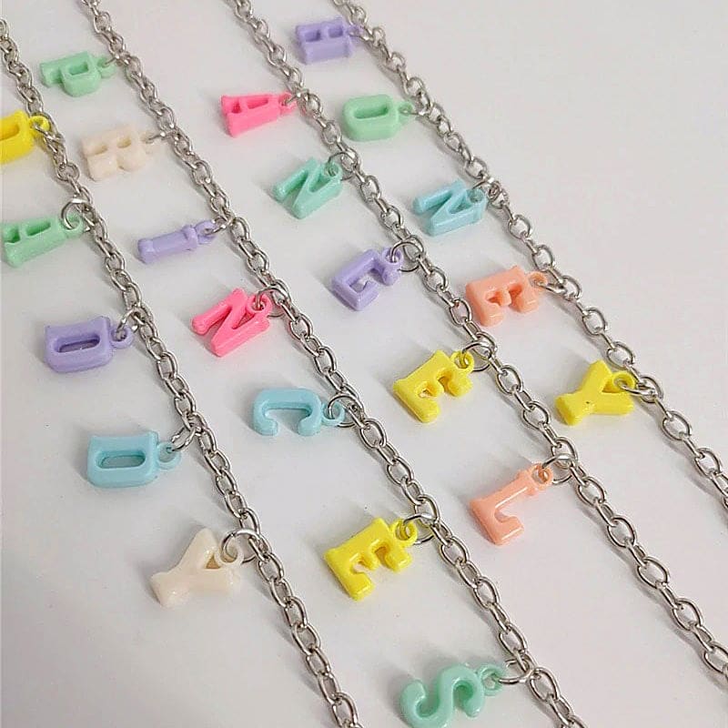 Angel Alphabet Necklace - Necklace