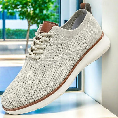 Men's Lightweight Breathable Knit Sneakers - Casual