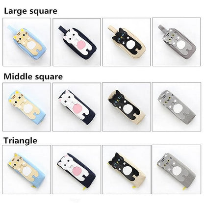 Kawaii Kitty Cat Canvas Pencil Case SP179621