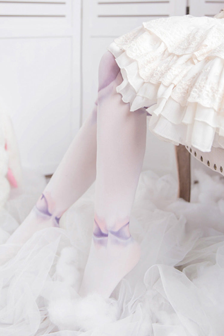 Sphere Print Doll Lolita Tights