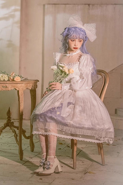 Lantern Sleeve Ruffle Sweet Lolita JSK Gown