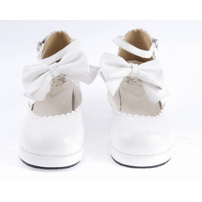 Bow Platform Sweet Lolita Ankle Shoes