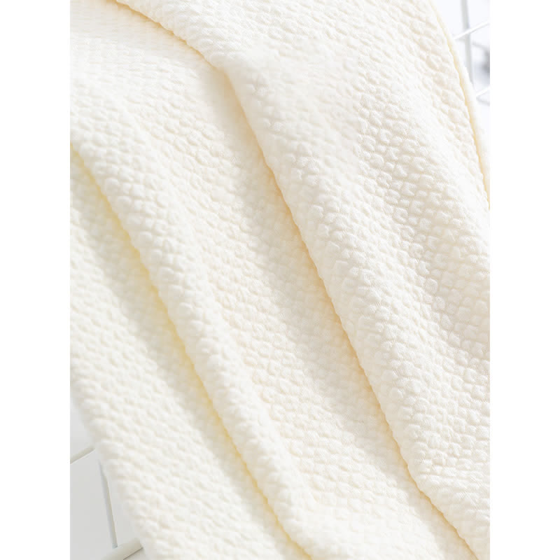 Cardigan Set Plaid Top Sweater Pants Pink White