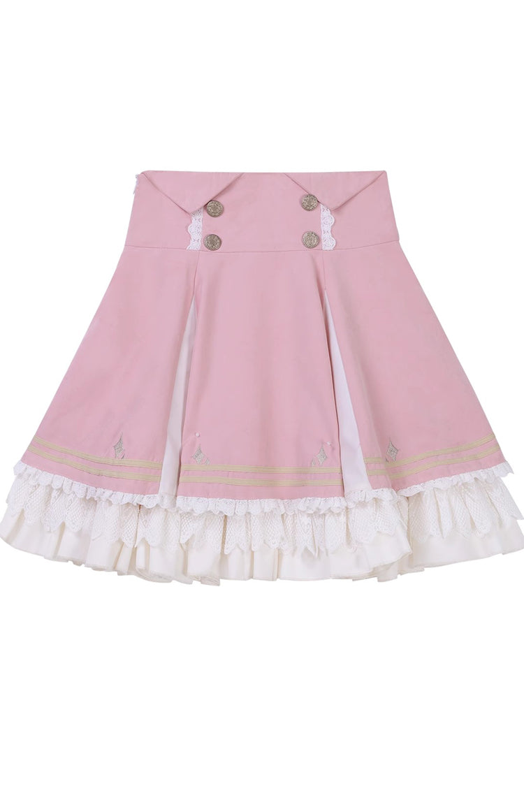 Rose Messenger of Heaven Ruffle Sweet Princess Lolita Skirt