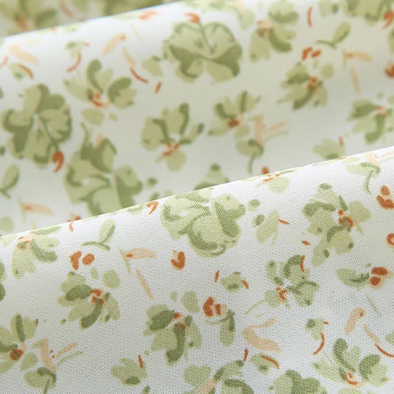 T-Shirt Boho Dress Split Slip Drawstring W707 Green Fringed