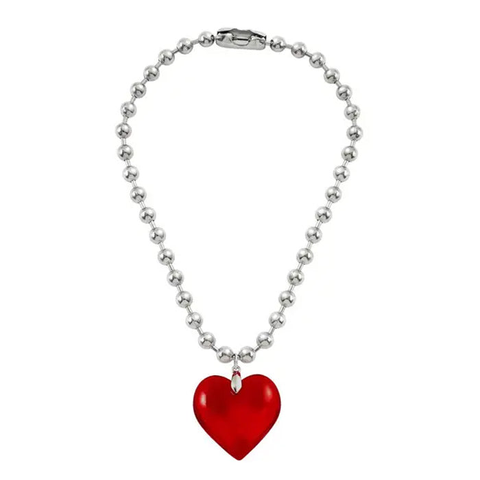 Big Heart Pendant Necklace