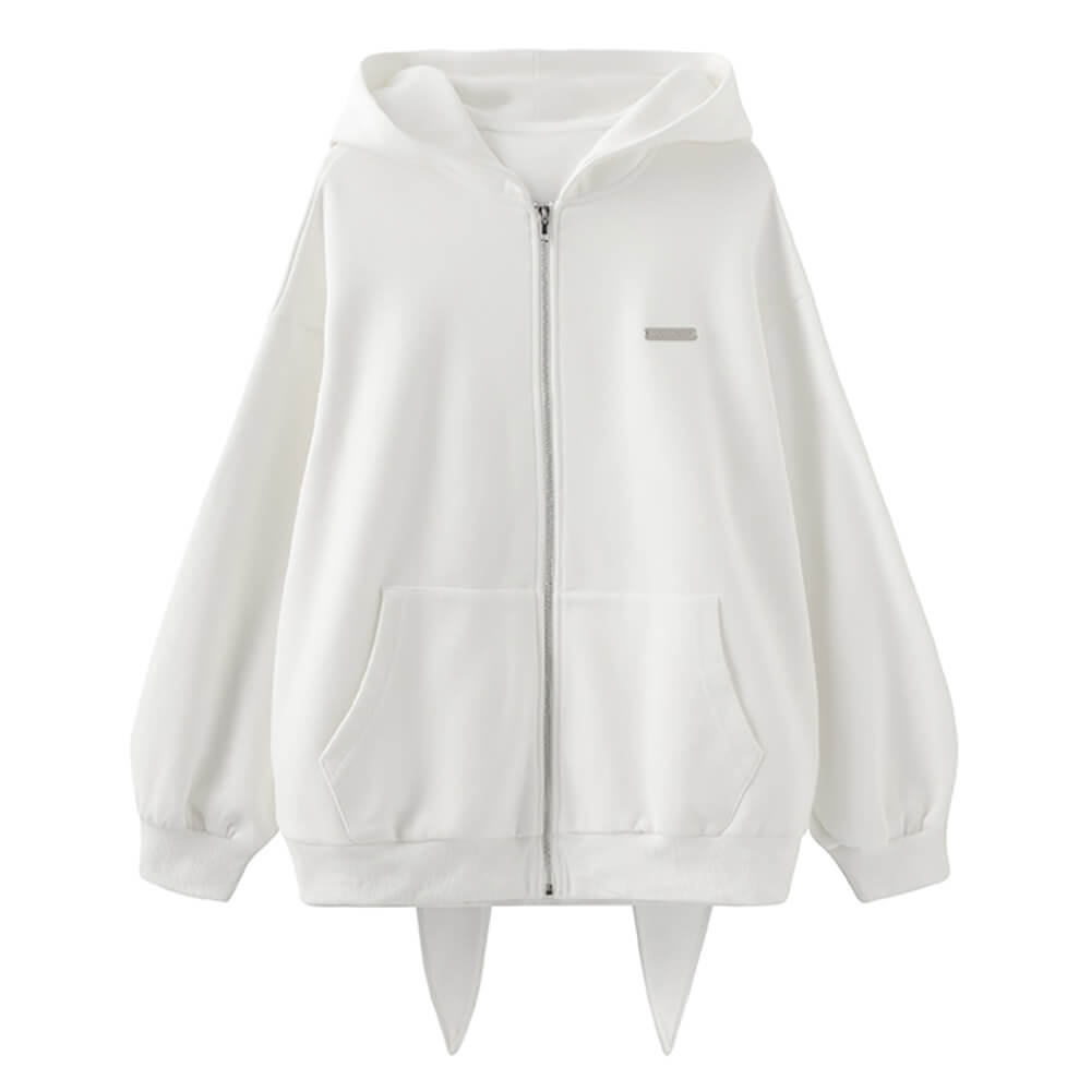 bunny ears oversized hoodie boogzel clothing