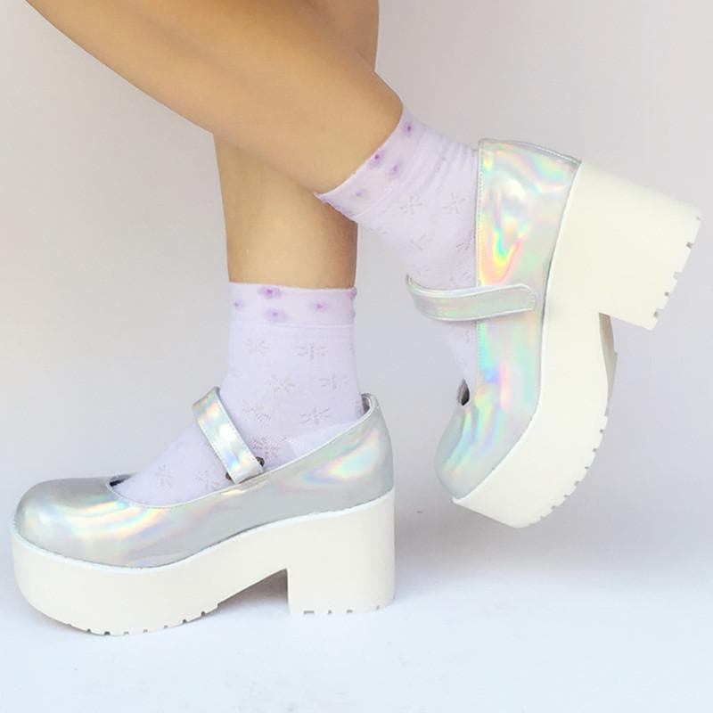 Custom Hologram Shoes Platform SP168086 Made Laser