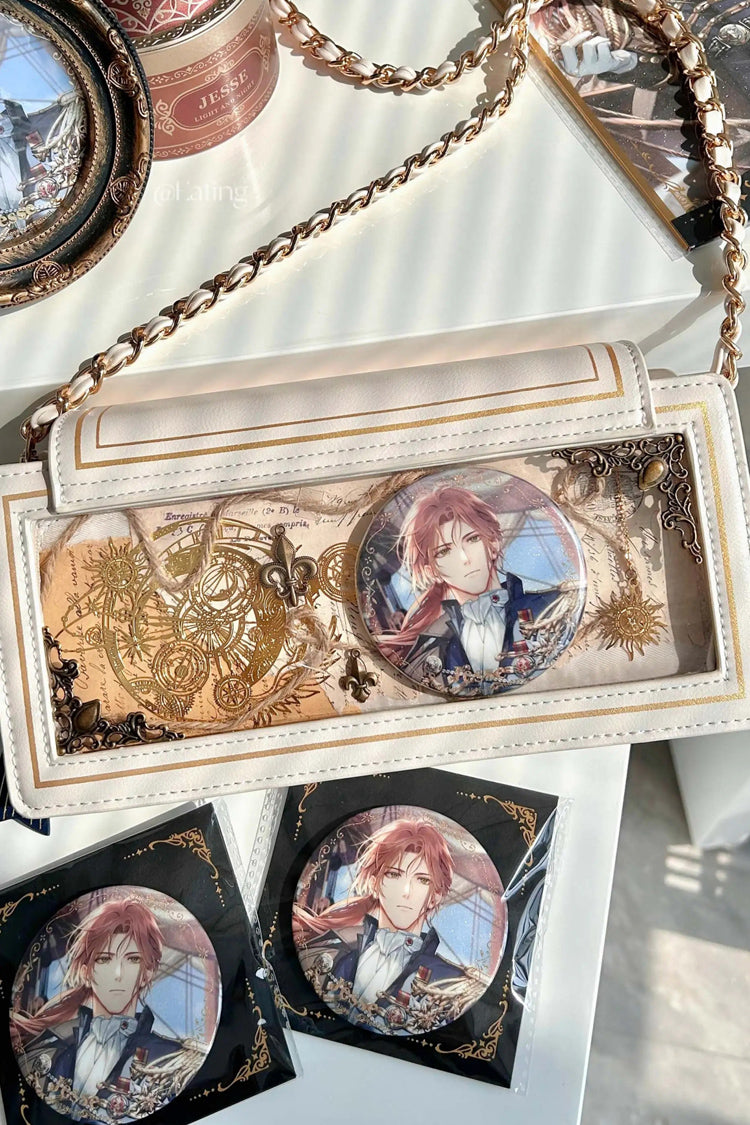 Rose Chain Crossbody Bag in Sweet Style