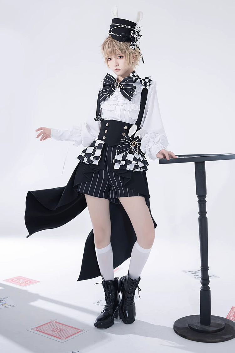 Pure White Rabbit Theater Blouse