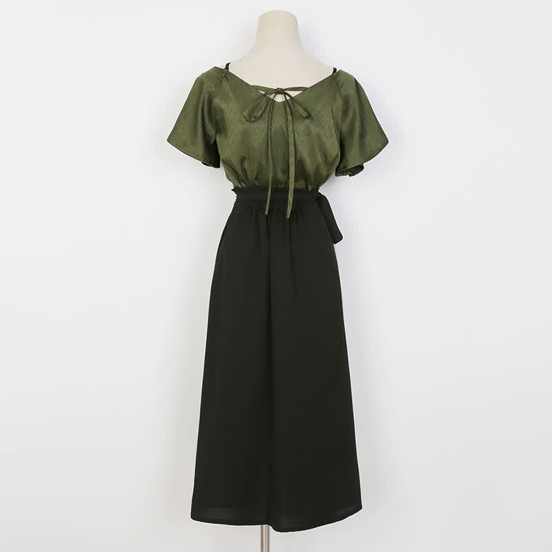 Skirt T-Shirt Salix Top Embroidery Vintage Cami Leaves