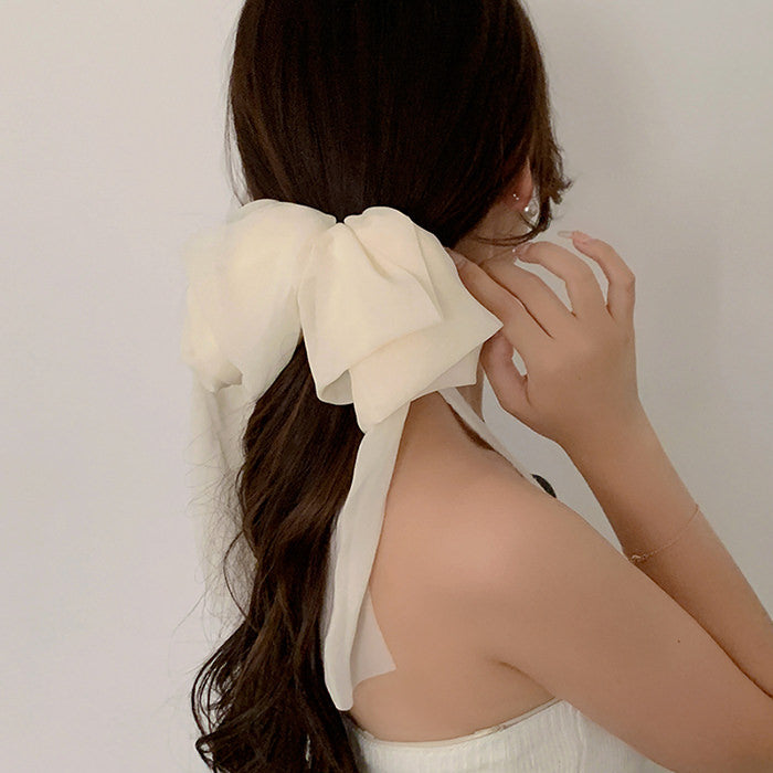 Flowy Hair Bow Pin