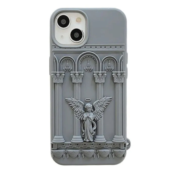 Coque iPhone Angel Building