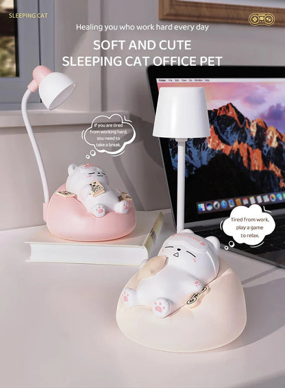 Cute Cat Bedside Night Light