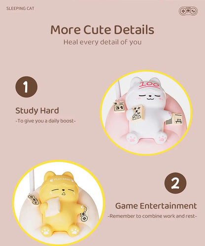 Cute Cat Bedside Night Light