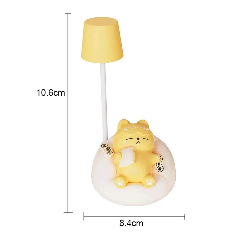 Cute Cat Bedside Night Light