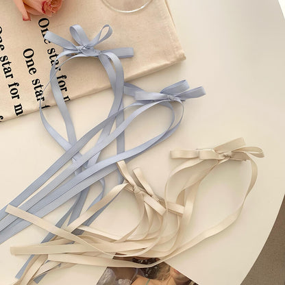 Pince à cheveux en ruban doux