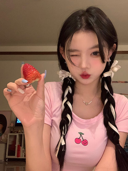 Pince à cheveux en ruban doux