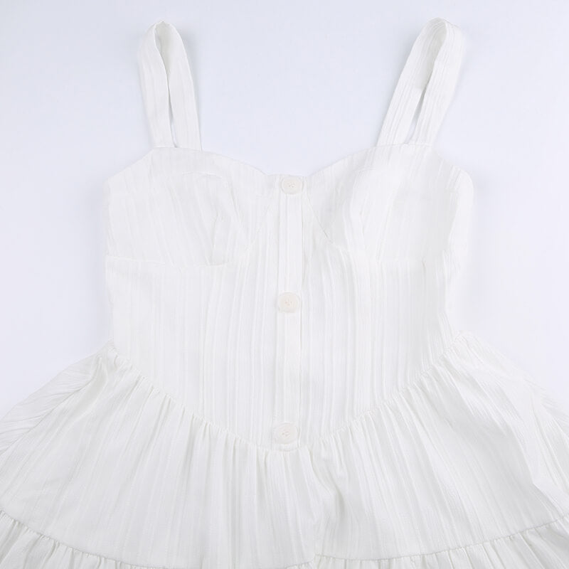 Elegant Princess Suspender Dress