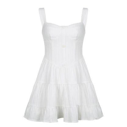 Elegantes Prinzessinnen-Hosenträgerkleid