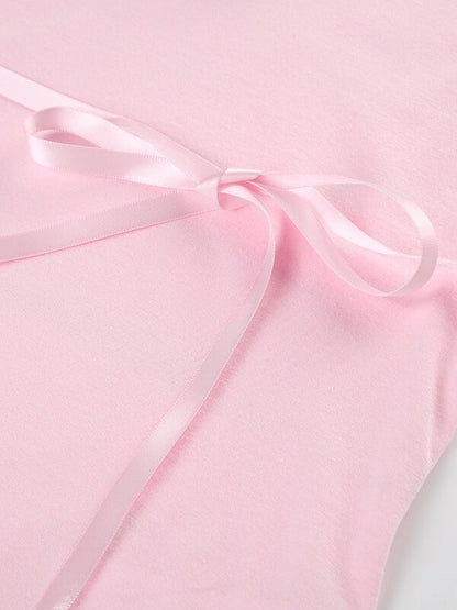 Kawaii Ribbon Bow Top