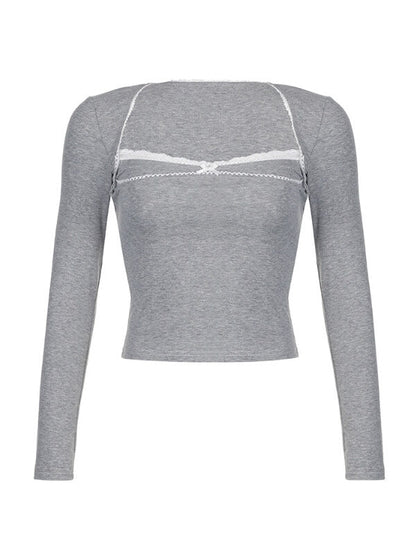 Haut court noir classique