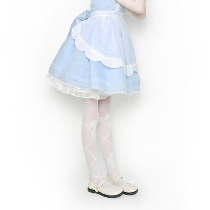 Süße Strumpfhose mit Schleife