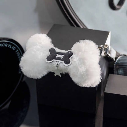 cutiekill-fluffy-dog-bone-y2k-choker-ah0652