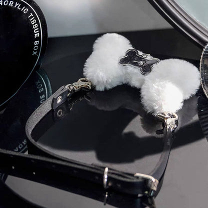 cutiekill-fluffy-dog-bone-y2k-choker-ah0652