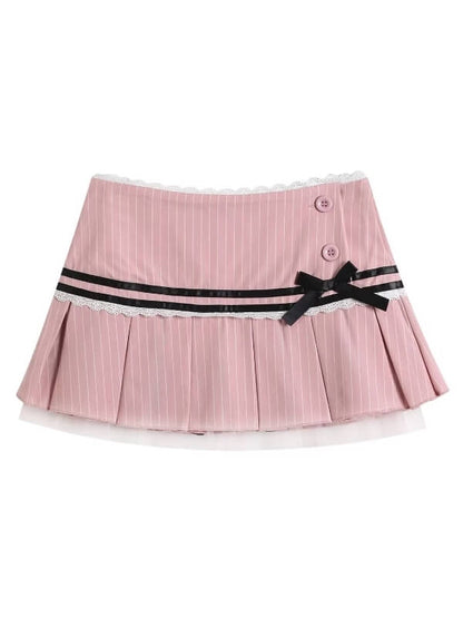 cutiekill-girly-academia-pinstriped-mini-skirt-om0363